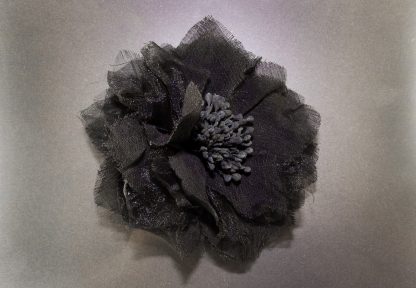 Sagė iš dirbtinio šilko su organza